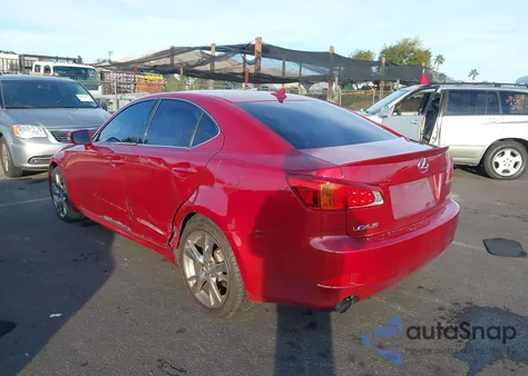 2009 Lexus Is 250 from USA, damaged, VIN JTHBK262995105321